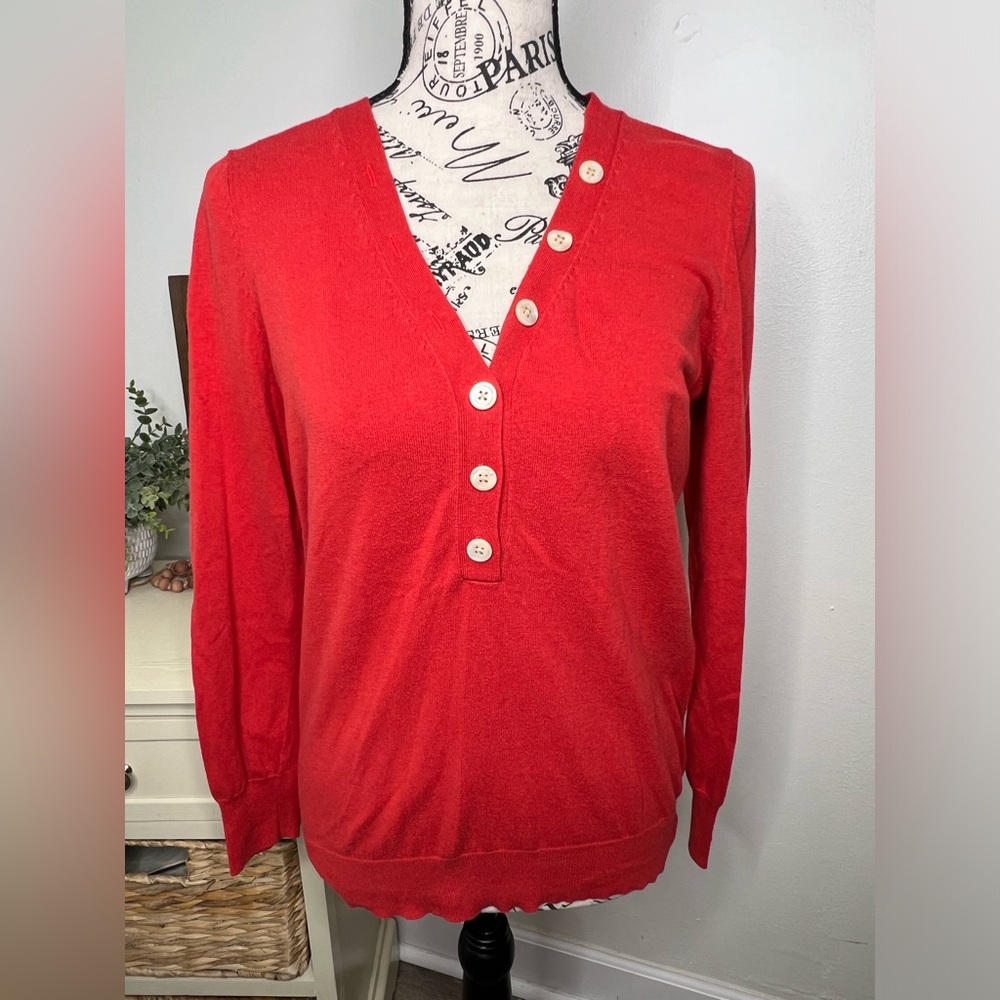 Gap Pullover Cardigan